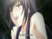 Anime teen girl enjoys being a slut
